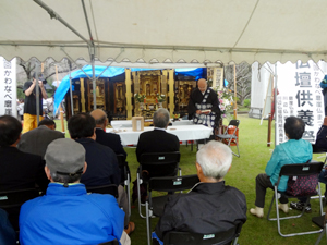 仏壇供養（川辺仏壇協同組合）